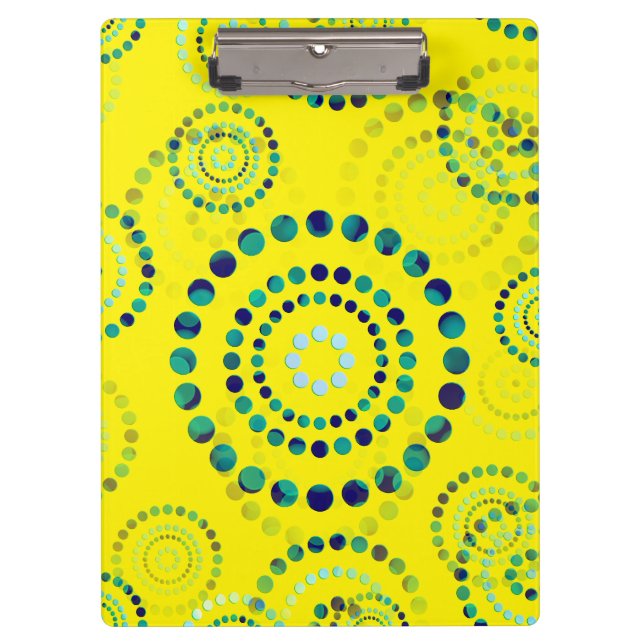 Carpeta De Pinza Flores de Poder de Círculo de Puntos II + tu fondo (Anverso)