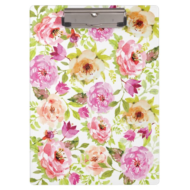 Carpeta De Pinza Flores de primavera (Anverso)