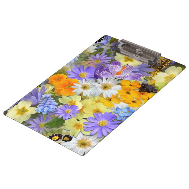 Carpeta De Pinza Flores de primavera (Angular)