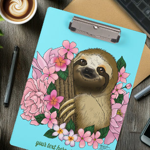 Carpeta De Pinza Flores eslovacas rosas