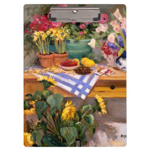 Carpeta De Pinza Flores frescas I