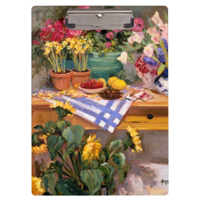 Carpeta De Pinza Flores frescas I (Anverso)