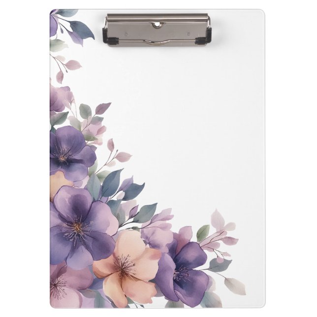 Carpeta De Pinza Flores puramente rosas en el boda (Anverso)