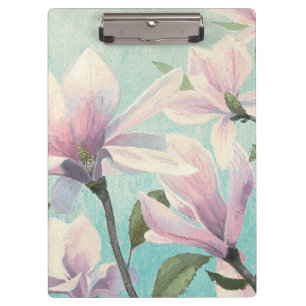 Carpeta De Pinza Flores rosados del sur