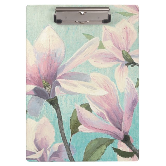 Carpeta De Pinza Flores rosados del sur (Anverso)