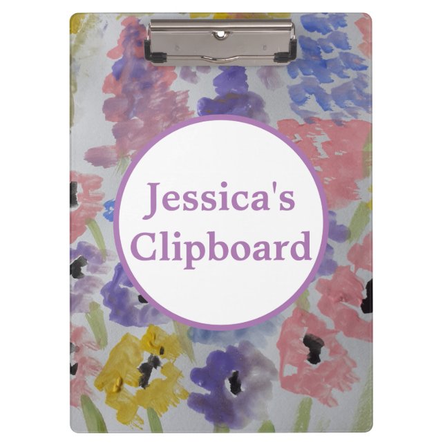 Carpeta De Pinza Flores salvajes de verano (Anverso)