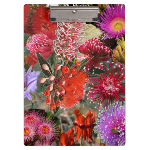 Carpeta De Pinza Flores salvajes nativas australianas