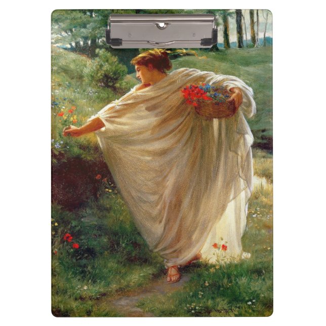 Carpeta De Pinza Flores silvestres (por Edward Poynter) (Anverso)
