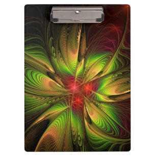 Carpeta De Pinza Flores suaves y tiernas fantasía fractal