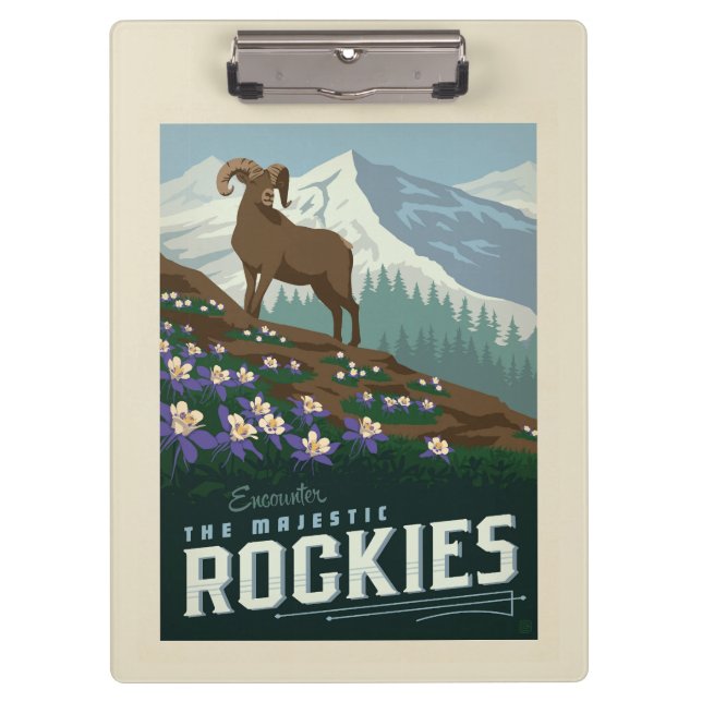 Carpeta De Pinza Flower Show de Macy|Rockies (Anverso)