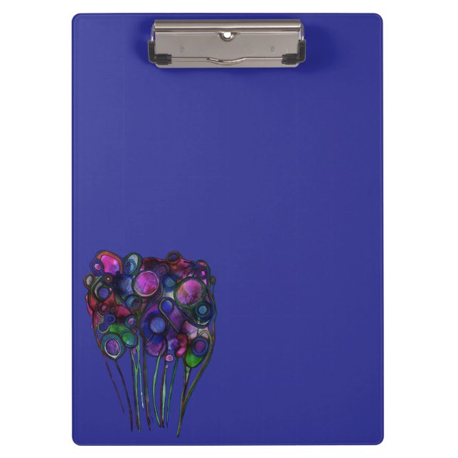 Carpeta De Pinza Flowers (Anverso)