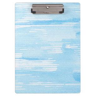 Carpeta De Pinza Fondo azul abstracto de la acuarela, textura. 2