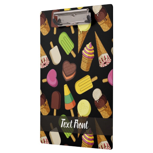 Carpeta De Pinza Fondo de Crema de Hielo (Izquierda)