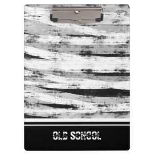 Carpeta De Pinza Fondo de madera gris antiguo
