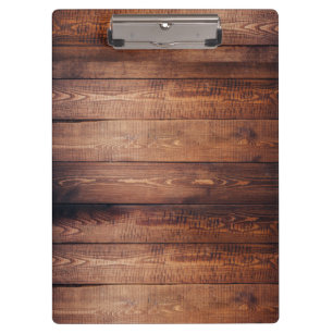 Carpeta De Pinza Fondo De Madera Moderno Elegante