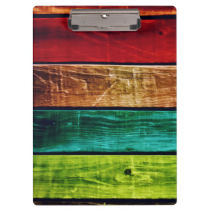 Carpeta De Pinza Fondo De Madera Moderno Elegante