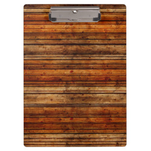 Carpeta De Pinza Fondo De Madera Moderno Elegante