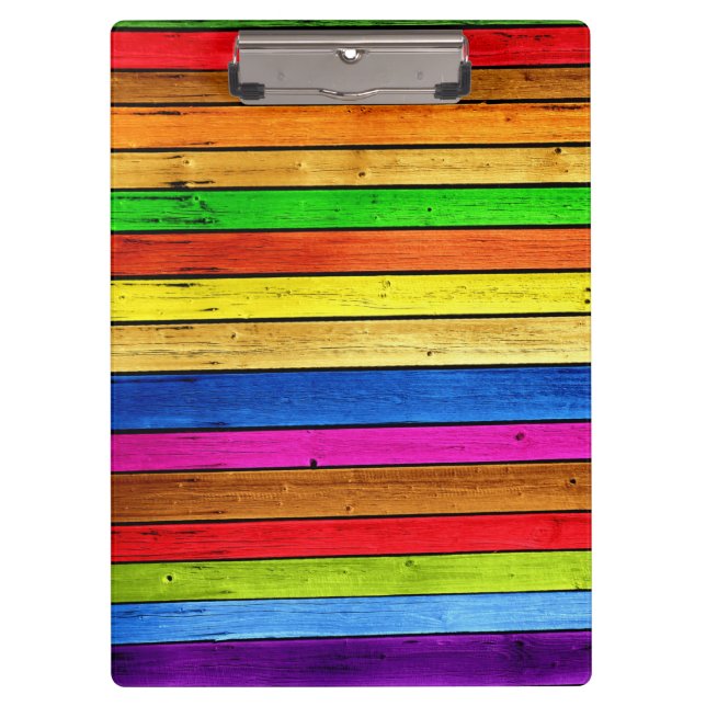 Carpeta De Pinza Fondo De Madera Moderno Elegante (Anverso)