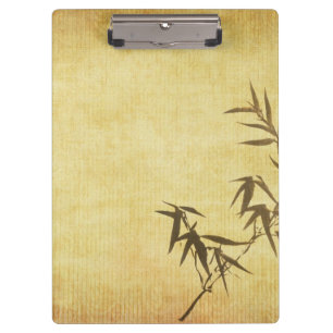 Carpeta De Pinza Fondo de papel de bambú manchado Grunge