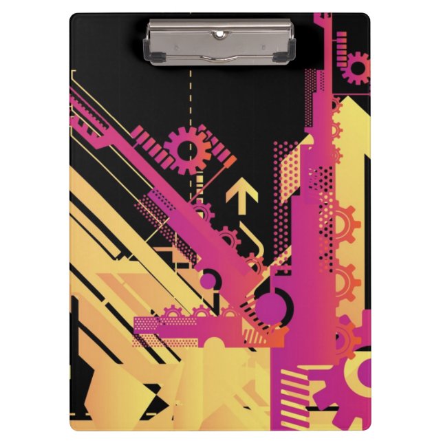 Carpeta De Pinza Fondo de semitono técnico 7 (Anverso)