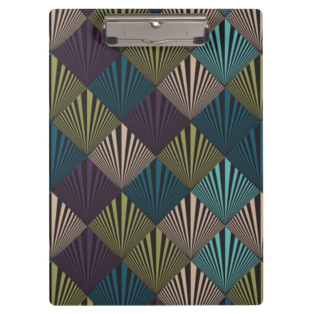 Carpeta De Pinza Fondo del arte pop (Anverso)