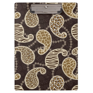 Carpeta De Pinza Fondo del estilo de Paisley
