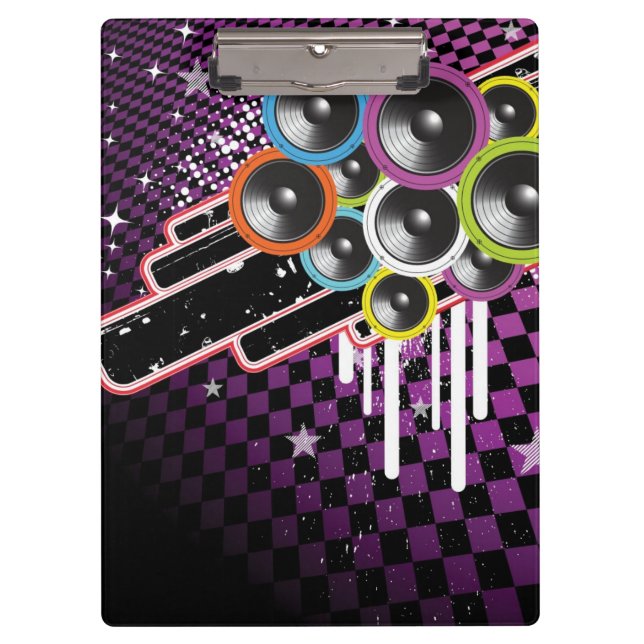 Carpeta De Pinza Fondo del Grunge (Anverso)