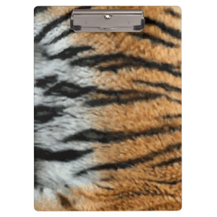 Carpeta De Pinza Fondo del patrón de impresión de tiras de tigre