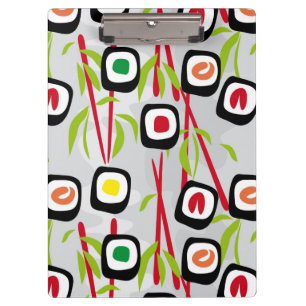 Carpeta De Pinza Fondo del sushi