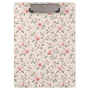 Carpeta De Pinza Fondo floral sin costuras de flor de cerezo rosa s