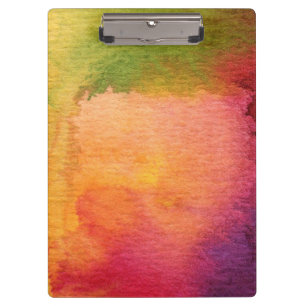 Carpeta De Pinza Fondo pintado acuarela abstracta
