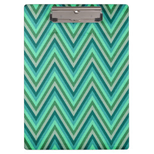 Carpeta De Pinza Fondo rayado del zigzag