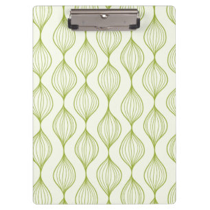 Carpeta De Pinza Fondo vertical verde del modelo del ogee