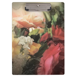 Carpeta De Pinza fondo vibrante del vintage floral del arte con
