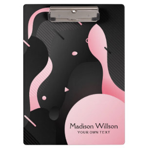 Carpeta De Pinza Forma de onda dinámica del fluido abstracto