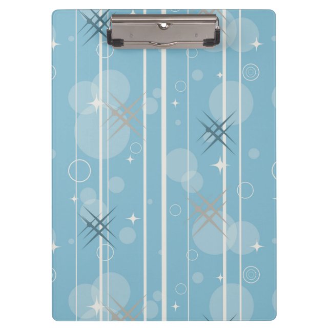 Carpeta De Pinza Formas de estrellas y círculos (Anverso)