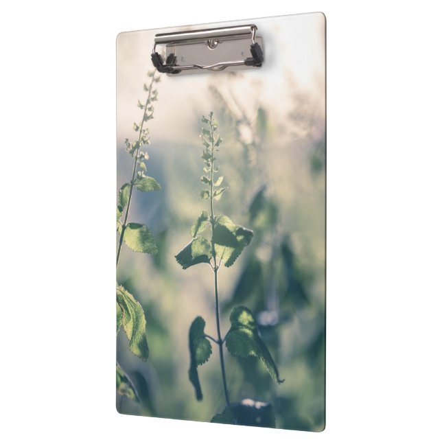 Carpeta De Pinza Foto Floral de la naturaleza (Izquierda)