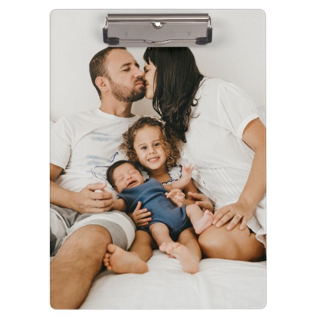 Carpeta De Pinza Foto personalizada (Anverso)
