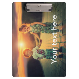 Carpeta De Pinza Foto y texto de encargo