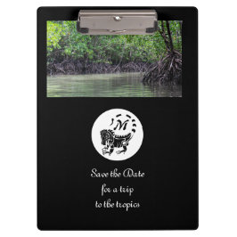 Carpeta De Pinza Fotografía de Monograma de Iguana silvestre