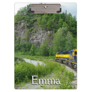 Carpeta De Pinza Fotografía de vacaciones en tren Denali Express Al