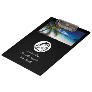 Carpeta De Pinza Fotografía monográfica de delfín negro