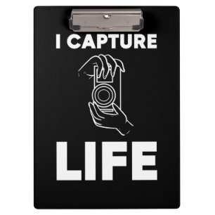 Carpeta De Pinza Fotógrafo Captura la Vida
