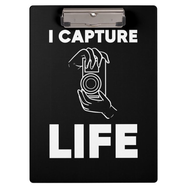 Carpeta De Pinza Fotógrafo Captura la Vida (Anverso)