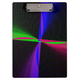 Carpeta De Pinza Four-Way Geometric Wave Clipboard