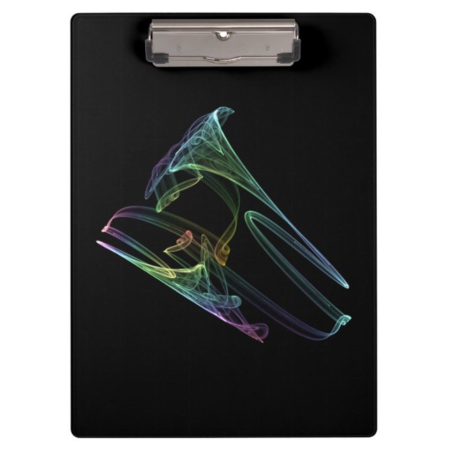 Carpeta De Pinza Fractal de la trompeta (Anverso)