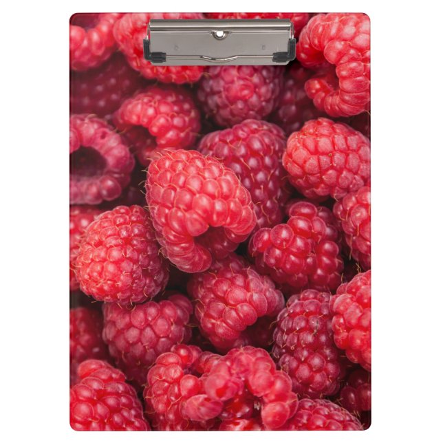 Carpeta De Pinza Frambuesas rojas frescas (Anverso)