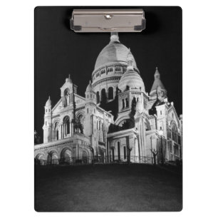 Carpeta De Pinza Francia Antigua París Basílica de Sacre Coeur