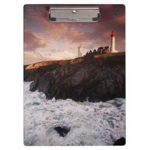 Carpeta De Pinza Francia, faro al amanecer