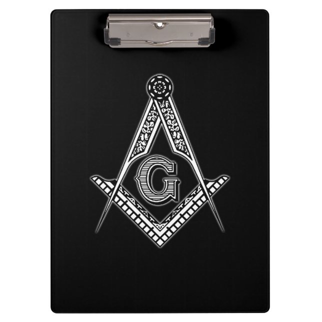 Carpeta De Pinza Freemason (negro) (Anverso)